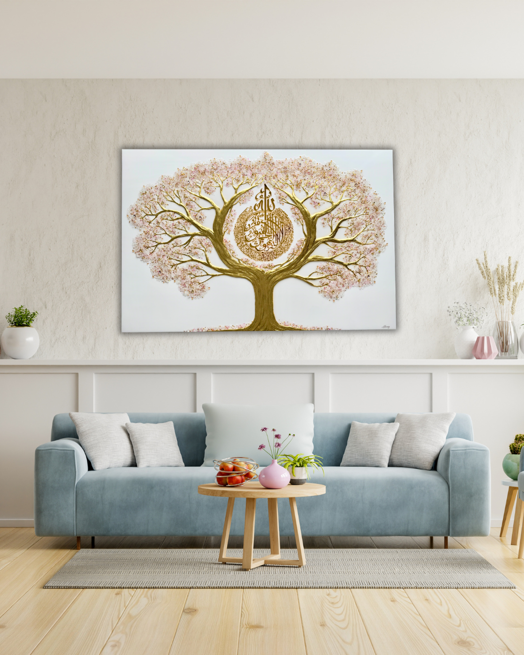 L'Arbre de Lumière (Beige&Rose)