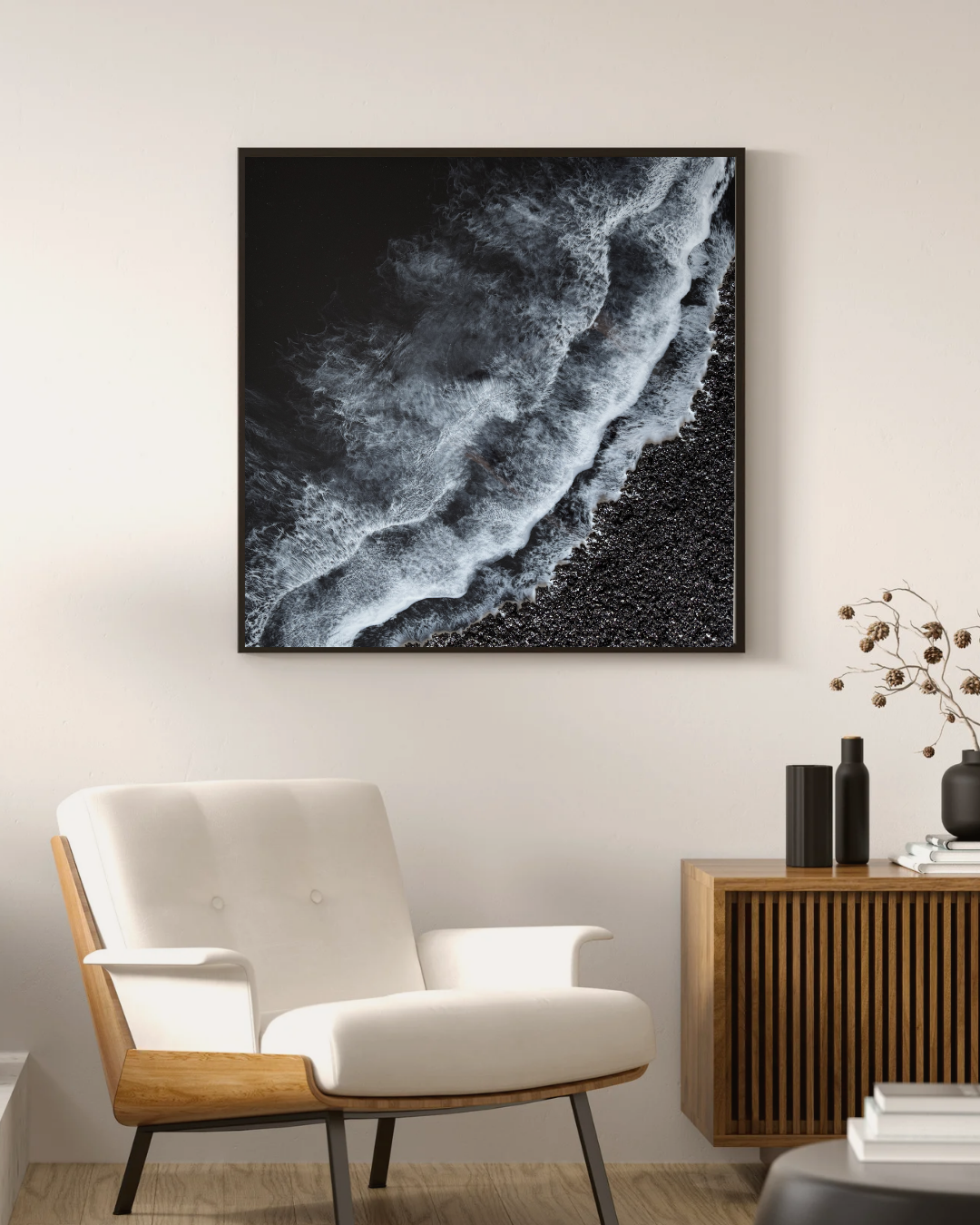 Print of the artwork Nocturne Ocean – Premium Semi-Glossy Poster